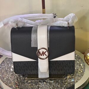 NWT - Michael Kors Greenwich Small Convertible Crossbody. Retail $498.00